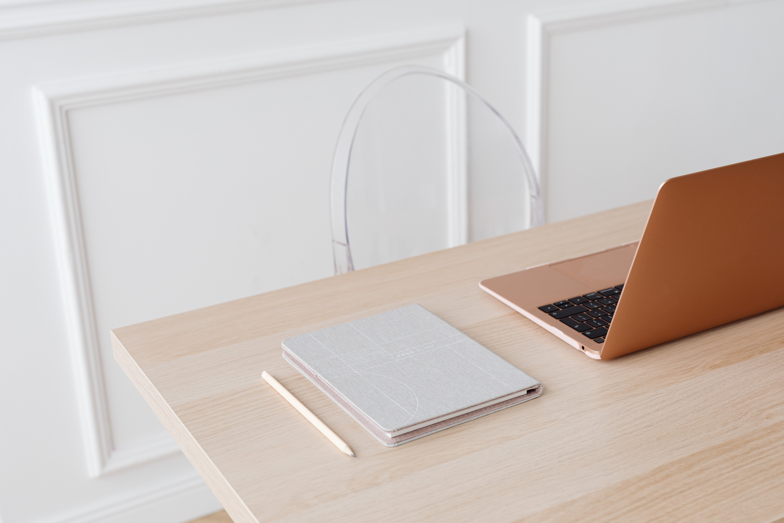 White Book on Brown Wooden Table